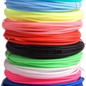 PLA Filament for 3D Pen Filament 10 Rolls 5M Diameter 1.75mm 50M Plastic Filament for Replacement(PLA 50M)