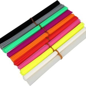Pen Filament Refills PLA 1.75mm 10 Color/Set 3D Pen Plastic Rubber Printing Straight line Material Printer Parts/236
