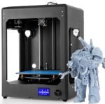 Professional FDM 3D Printer with Mix-Color Printing Large Size 300×225×320Mm Adjustable Dual Extruder Design and Break-Resuming Function 6 Mm Hotbed DIY Kit