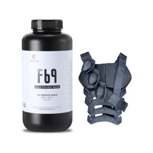 RESIONE F69 Flexible 3D Printer Resin 1Kg – 405nm UV-Curing Silicone Rubber-Like Photopolymer for DLP, LCD & MSLA Printers, Ideal for High-Resolution 3D Printing