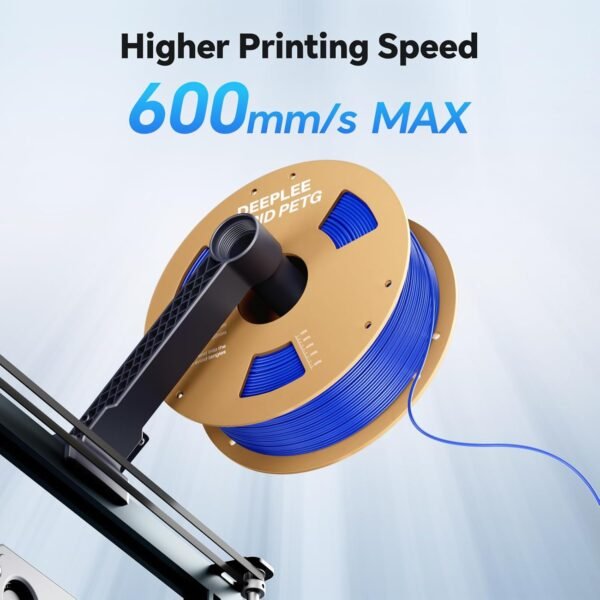 Rapid PETG Filament 1.75mm, High Speed PETG 3D Printer Filament Up to 600 mm/s, Dimensional Accuracy +/- 0.02 mm, Fits for Most FDM 3D Printers, 1kg White - Image 2