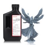 RepRapper 3D Printer Resin with High Precision and High Toughness, 405nm Fast UV-Curing Standard Photopolymer Linear SLA 3D Printing Resin Suitable for EMAKE3D Galaxy1 SLA Printer, Grey 1000g