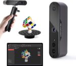 Revopoint Inspire 3D Scanner for 3D Printing Handheld, 3D Printer Scanner 0.2mm Precision, Full Color 3D Model Scanning for Car Customization, Digital Art, DIY Projects, Support Android/iOS/Mac/Win