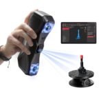Revopoint MetroX 3D Scanner for 3D Printing, Handheld 3D Printer Scanner Blue Laser Scan, Metrology-Grade Precision 0.01mm for Metal Dark Object, Up to 60fps Speed, Support Windows macOS, Standard