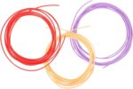 STOBAZA 3 Rolls Pen Filament Refills Printing Materials Versatile Replacement Filaments for Pens Random Colors for Creative Projects