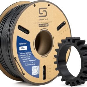 Siraya Tech Fibreheart PPA 3D Printing Filament - High Performance Polyphthalamide Nylon, Extreme Strength & Heat Resistance for Industrial & Engineering Applications - 1kg (2.2lbs) 1.75mm