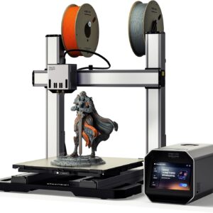 Snapmaker Artisan 3D Printer Dual Extruder,FDM 3D Printer Industrial-Grade Linear Rails Auto Bed Leveling,15.75"x15.75"x15.75" Large Printing Size,All Metal Design with 7" Touchscreen