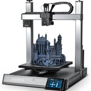 Sovol T300 3D Printer Max Speed up to 600mm/s, Klipper Firmware 300℃ All-in-one Hotend 30s Preheat Time 81-point Auto Leveling Industrial Linear Rails 95% Pre-assembly All Metal Body 11.8*11.8*13.8in