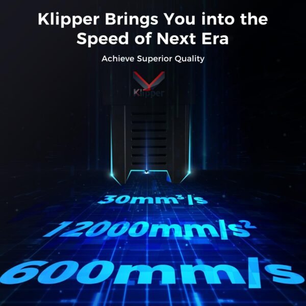 Sovol T300 3D Printer Max Speed up to 600mm/s, Klipper Firmware 300℃ All-in-one Hotend 30s Preheat Time 81-point Auto Leveling Industrial Linear Rails 95% Pre-assembly All Metal Body 11.8*11.8*13.8in - Image 2