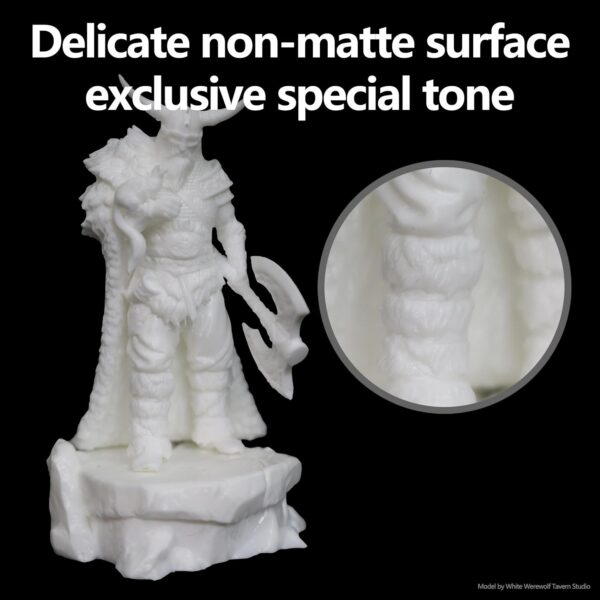 Standard Resin Fast Curing, for 395-405nm UV Light Curing 3D Printing Liquid，Well Formed(White,500g） - Image 2
