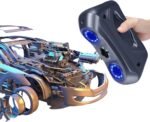 T22 Industrial 3D Scanner for 3D Printing and Modeling, 0.02 mm Accuracy, Portable Handheld Scanners for Automotive Aviation Transportation Mold Inspection Energy Machinery etc