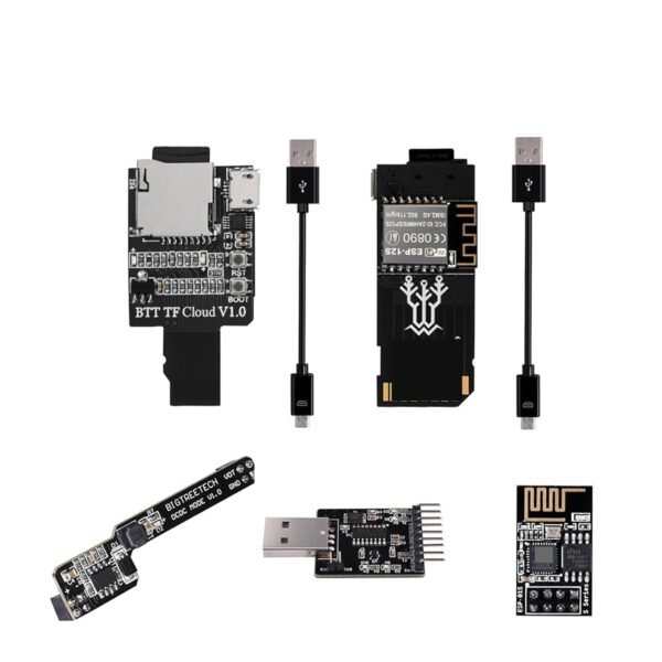 TF Cloud/SD Cloud Module+ESP-01S WiFi+DCDC Mode+Writer Expansion Board for SKR V1.4 Turbo Ender 3/5 3D Printer Parts(TF Cloud with Card) - Image 2