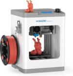 Tina2 Mini 3D Printers, WEEDO Fully Assembled 3D Printers for Kids, Fully Open Source and Auto Leveling, 3D Printer for Home Use, Flexible Printing Platform, Print Area 3.93x84.72x3.93 inch