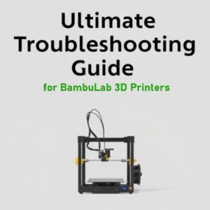Ultimate Troubleshooting Guide for BambuLab 3D printers: Compatible with A1, A1 Mini, X1 , P1, P1S