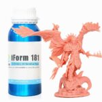 YOUSU iForm LCD 3D Printer Resin UV-Curing 405nm Rapid High Precision Quick Curing Standard Photopolymer Resin Resolution Low Odour for LCD DLP Printer, 3D Printing Liquid Beige(Red Wax) 1000g