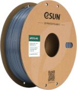 eSUN High Speed Upgraded PETG Filament 1.75mm, High Toughness 3D Printer Filament Speedy PETG for Fast Printing, 1KG Spool (2.2 LBS) 3D Printing Filament for 3D Printers, Solid Grey