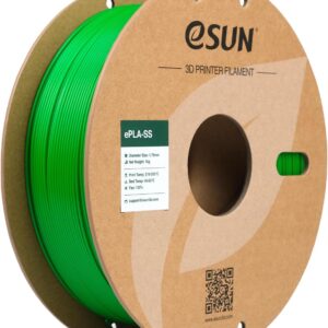 eSUN PLA Basic Filament 1.75mm, 3D Printer Filament High Speed PLA for Fast Printing, 1KG Spool (2.2 LBS) 3D Printing Filament for High Speed 3D Printers, Green