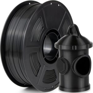 iSANMATE ASA Filament 1.75mm Black 1KG, UV & Weather Resistant 3D Printer Filament Perfect for Outdoor Functional Parts, Dimensional Accuracy +/- 0.02mm, 1kg Spool (2.2lbs)