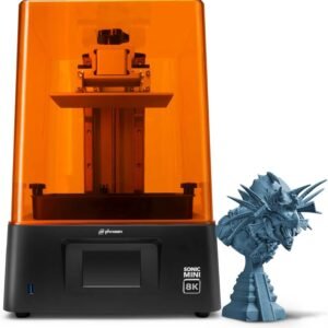 phrozen Sonic Mini 8K LCD Resin 3D Printer, 7.1" Monochrome LCD, Tabletop 3D Resin Printer with 22µm XY Resolution, 6.5 * 2.8 * 7.1 Inch Printing Volume for Models, Miniatures and Action Figures
