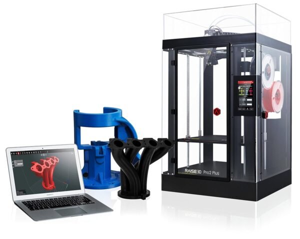 101017001 Pro2 Plus 3D Printer, Dual Extruder, Fully Enclosed