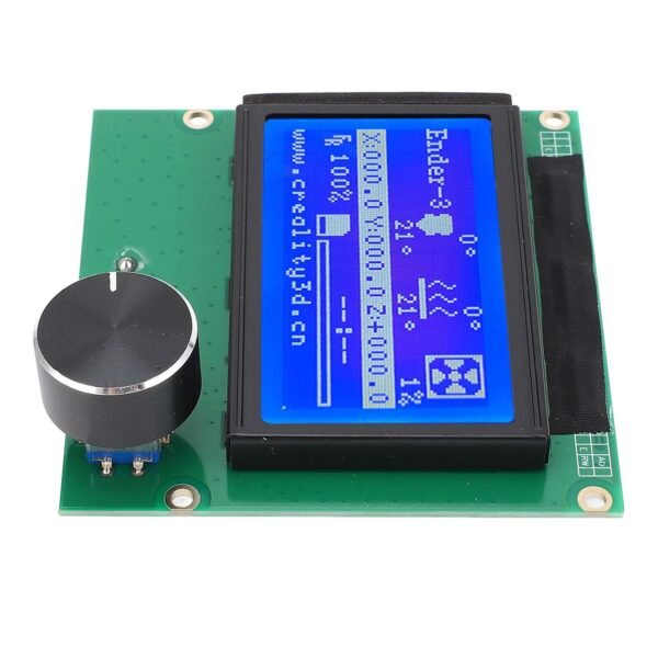 12864 LCD Display for CR10 for CR10S for CR10 S4 for CR10 S5 3D Printer LCD Upgrade Part Integrated Display Easy Install Premium Material