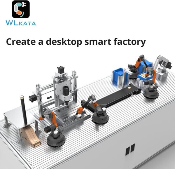 Mirobot 6DoF Mini Industrial Robotic Arm Professional Kit Programmable Lightweight Desktop Robotic Arm for K12 or 3D Printer - Image 3