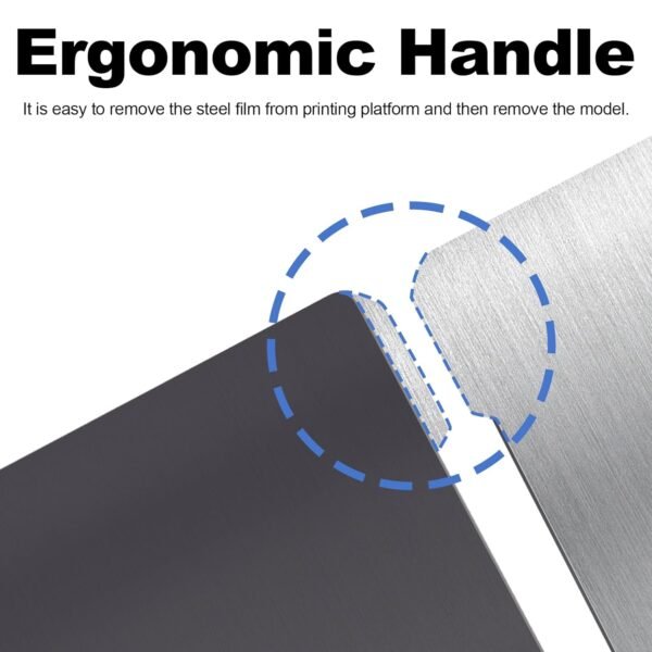 2PCS Resin 3D Printer Spring Steel Building Plate, Flexible Steel Sheet and Magnetic Base Platform Compatible with Anycubic Photon Mono 4 / Mono 4 Ultra 3D Printer, 164x90mm - Image 6