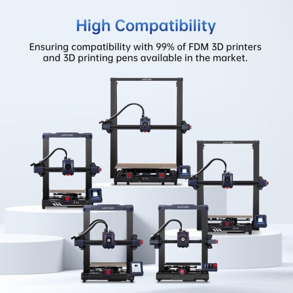 ANYCUBIC PLA Plus (PLA+) 3D Printer Filament 1.75mm, High Toughness 3D Printing Filament, Dimensional Accuracy +/- 0.02mm, Print with Most FDM 3D Printers, 1KG Spool, Light Blue - Image 8
