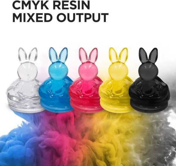 CARIMA Low-Irritation CMYK Resin (Clear) 500g for DLP/LCD Printer - Image 4
