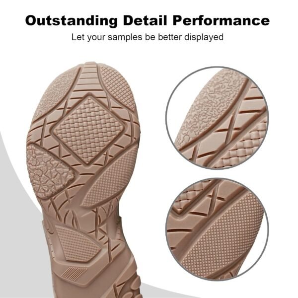 3D Printer Resin M200 for Shoe Mold/Statue, High Precision & Low Shrinkage, Fast Curing 405nm UV Curing Resin for LCD/DLP/MSLA 3D Printers (1kg, Coffee) - Image 4
