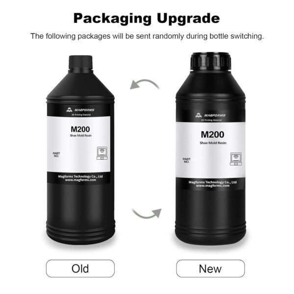 3D Printer Resin M200 for Shoe Mold/Statue, High Precision & Low Shrinkage, Fast Curing 405nm UV Curing Resin for LCD/DLP/MSLA 3D Printers (1kg, Coffee) - Image 6