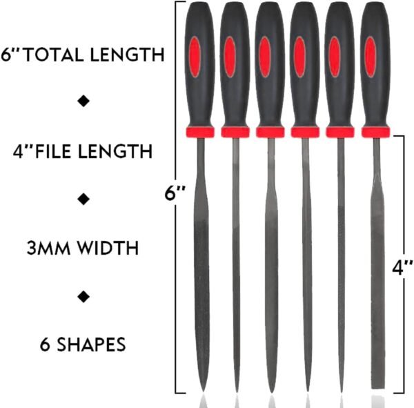 Deburring Tool for 3D Printer,18pcs,10pc Multiuse Blades Removing Burr,6Pcs Needle File,Micro Wire Cutter for 3D Print, Plastic Models - Image 5