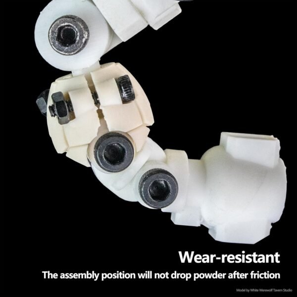 3D Printer Resin Wear Resistance, Wear-Resistant Tough Resin with Anti-Fracture and Impact-Resistant (Wear Resistance 1000g, White) - Image 5