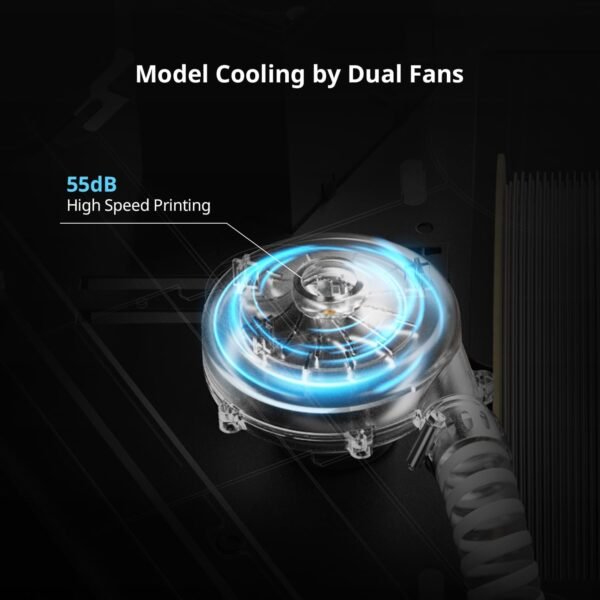 FLSUN T1 Pro FDM 3D Printer, 1000mm/s High-Speed Printing Delta 3D Printer, 60℃ Chamber Heat, Fully Auto Leveling and AI Camera, Support 300°C Print, Large Print Size 11.2"" x11.2 x13 - Image 5