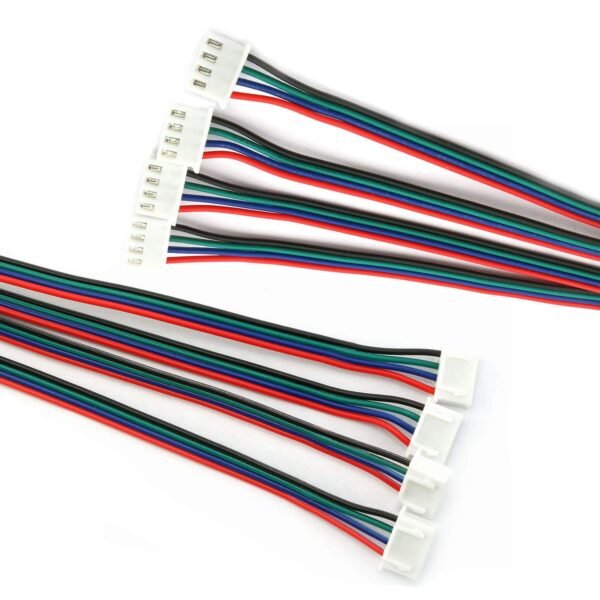 RLECS 4PCS 2M 79 Inch Stepper Motor Cables Lead Wire HX2.54 4 Pin to 6 Pin 3D Printer Parts - Image 6