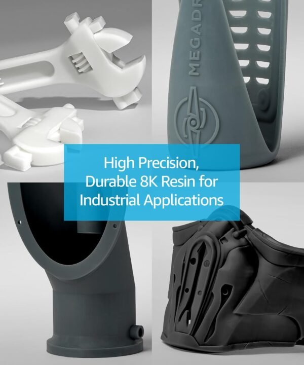 SuperPCS 3D Printer Resin, Toughest and Fastest, 50um 1.8GPa Print in 1.5 sec, Made in Korea by 3DMaterials (1000g, White) - Image 4