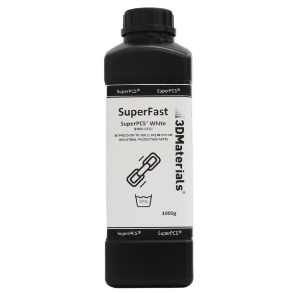 SuperPCS 3D Printer Resin, Toughest and Fastest, 50um 1.8GPa Print in 1.5 sec, Made in Korea by 3DMaterials (1000g, White) - Image 8