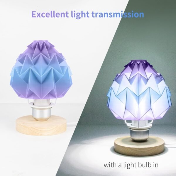 IEMAI PETG Filament 1.75mm, Translucent Dual Color Gradient Blue to Purple, High-Speed 3D Printer Filament Up to 600mm/s, 1kg Spool for Artistic Creations & Home Decor - Image 6