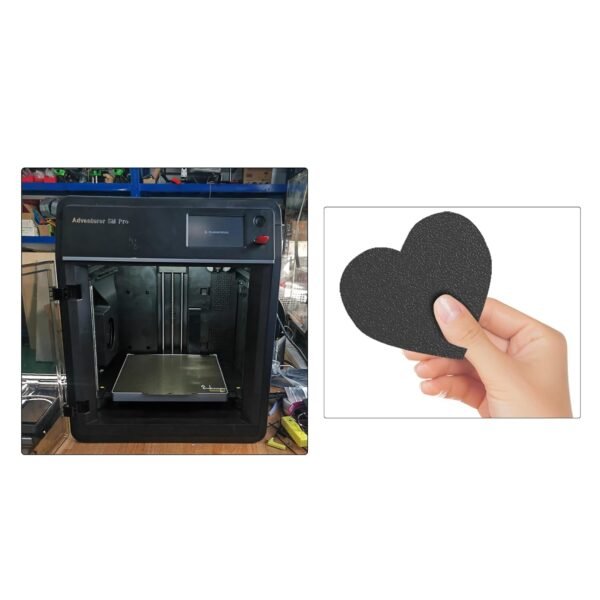 3D Printer Accessories Adventuer 5M/ 5M Pro Double Sides Powder Coated Textured PEI Build Plate 235 x 235mm: Flexible Removable Heatbed Surface Without Handle, Long Service Life - Image 8