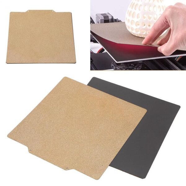 3D Printer Build Plate 330x330mm Double Sided Flexible PEI Spring Steel Sheet with Magnetic Base for Neptune 3 Plus 3D Printer Parts Accessories - Image 7
