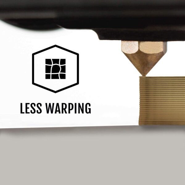 HATCHBOX 1.75mm Bronze PLA 3D Printer Filament, 1 KG Spool, Dimensional Accuracy +/- 0.03 mm, 3D Printing Filament - Image 5