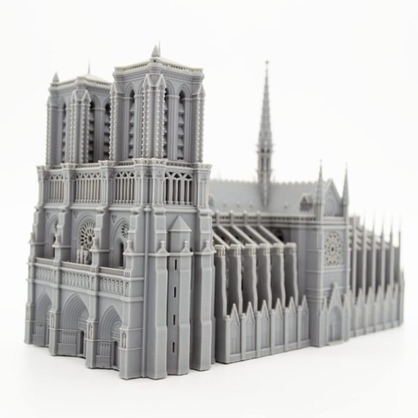 3D Printer Resin for 4K/8K/12K LCD LED DLP 3D Printers, 405nm UV-Curing, Photopolymer Resin, High Resolution, Accuracy Detailed Printing, for Scale Models and Prototyping, AMD-3 (Grey, 1kg) - Image 4
