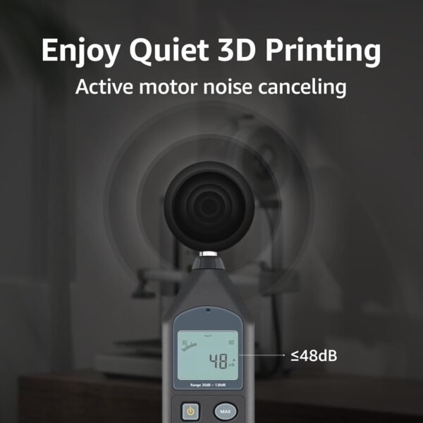 Bambu Lab A1 Combo, A1 3D Printer and AMS lite, Support Multi-Color 3D Printing, High Speed & Precision, Full-Auto Calibration & Active Flow Rate Compensation, ≤48 dB Quiet FDM 3D Printers - Image 6