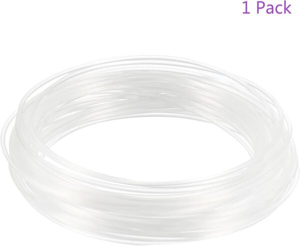 DMiotech 1 Pack 32.8Ft 3D Pen Filament Refills 1.75mm PLA 3D Printing Filament Refills Transparent, for 3D Printers 3D Pen - Image 6