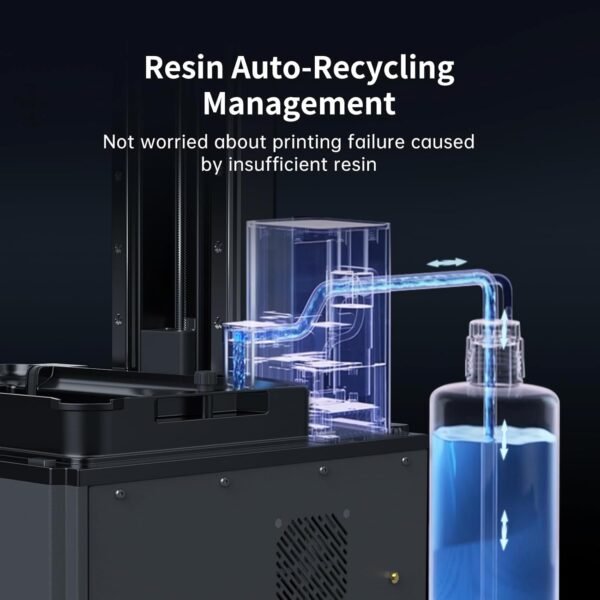 ANYCUBIC Resin 3D Printer, Photon Mono M7 MAX 13.6-inch 7K Mono LCD, High Precision, Temperature Control, Efficient Productivity, Large Printing Size of 11.73 x 6.46 x 11.81 Inch - Image 7