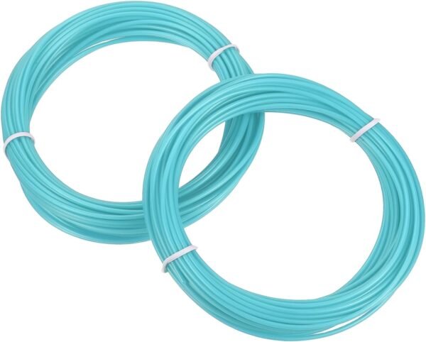 MECCANIXITY 2 Pcs 3D Pen Filament, 1.75mm Dia 33ft Length PLA 3D Printing Pen Filament Refills for 1.75mm 3D Printing Pen, Pink Blue