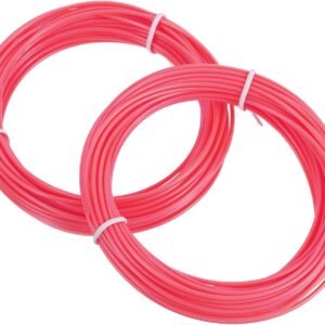 MECCANIXITY 2 Pcs 3D Pen Filament, 1.75mm Dia 33ft Length PLA 3D Printing Pen Filament Refills for 1.75mm 3D Printing Pen, Fluorescent Red
