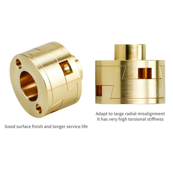 2-Pack POLISI3D Upgrade 2 in 1 T8 Oldham Coupling Z axis 8mm Lead Screw Nut Compatible with Voron BLV 3D Printer and Other 3D Printers Using T8 8mm Lead Screw - Image 3
