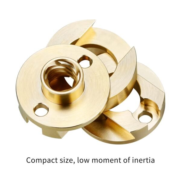 2-Pack POLISI3D Upgrade 2 in 1 T8 Oldham Coupling Z axis 8mm Lead Screw Nut Compatible with Voron BLV 3D Printer and Other 3D Printers Using T8 8mm Lead Screw - Image 6