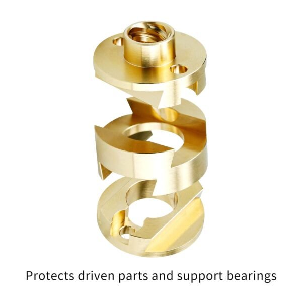 2-Pack POLISI3D Upgrade 2 in 1 T8 Oldham Coupling Z axis 8mm Lead Screw Nut Compatible with Voron BLV 3D Printer and Other 3D Printers Using T8 8mm Lead Screw - Image 7